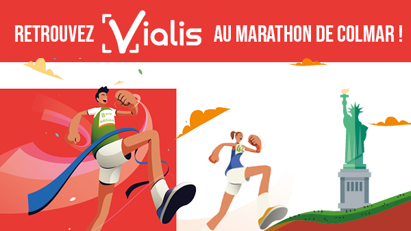 Vialis au marathon de Colmar